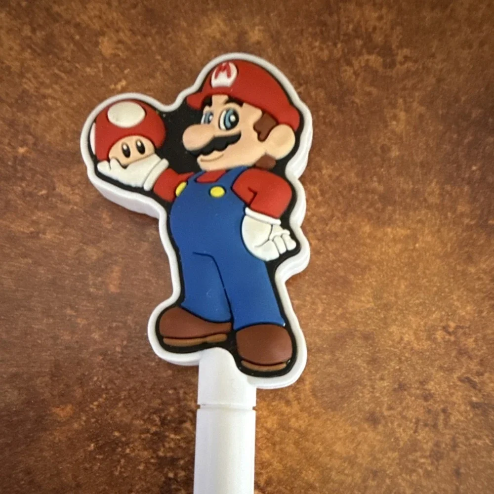 Nintendo Super Mario Mario Stylus Pen Plastic Licensed Collectible 2016